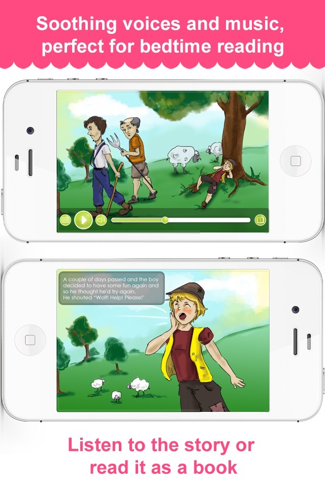 The Boy Who Cried Wolf - Narrated classic fairy tales and stories for children screenshot 2