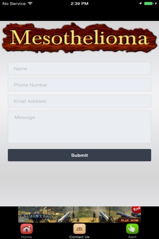 Mesothelioma Treatment & Mesothelioma Symptoms screenshot 4