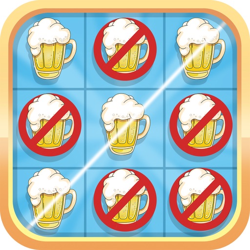 Tic Tac Beer - Easy Game for Happy Dudes - Free - Are you drunk? Play and find out! iOS App