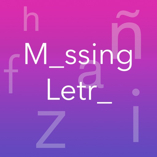 Missing Letter - Learn Spanish & English iOS App