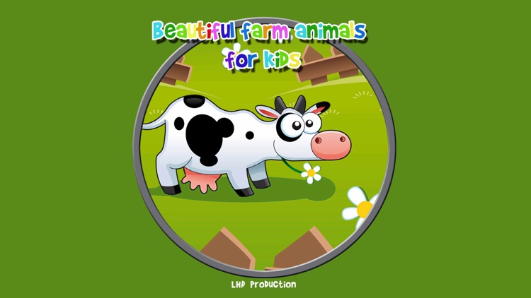 beautiful farm animals for kids - free game screenshot-0