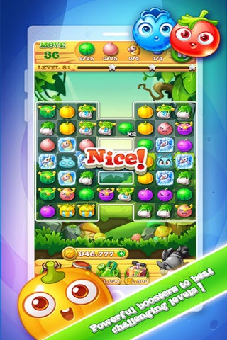 Garden Land - 3 match splash puzzle game screenshot 2