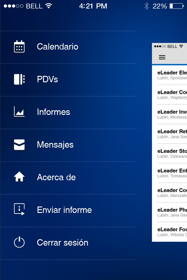 eLeader Mobile Visit screenshot 4