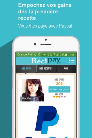 Recipay.com: cook, post, get paid! screenshot 4