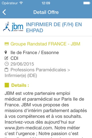 EMPLOI Soignant screenshot 4