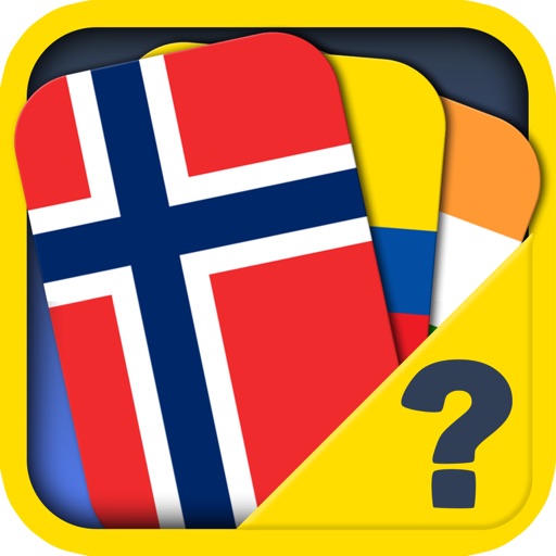 Flaggen und Länder der Erde lernen mit Quiz - Nationalflaggen aller Staaten aus Europa, Asien, Nordamerika, Südamerika und Afrika trainieren iOS App