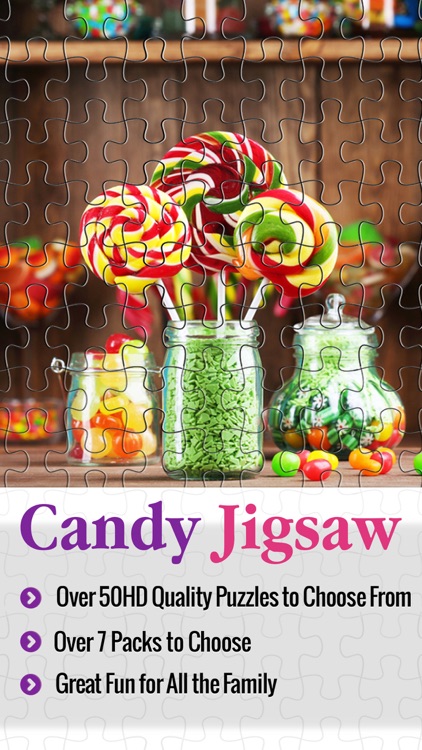 Candy Jigsaw Rush - Puzzle Collection 4 Kids Box