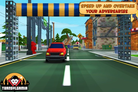 Cartoon Race 3D Car Driver screenshot 3