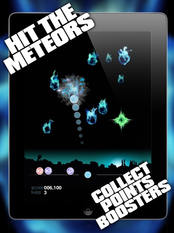Plasma Rain: Meteor Strike HD FREE screenshot 2