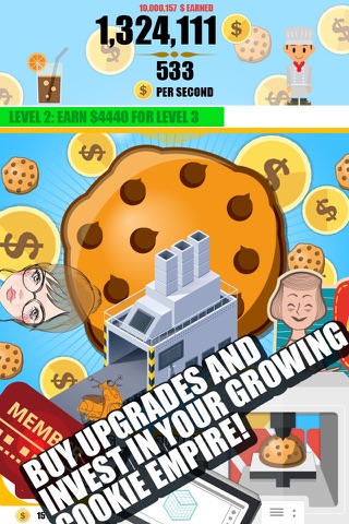 Cookie Bakery: Clicker Game screenshot 2