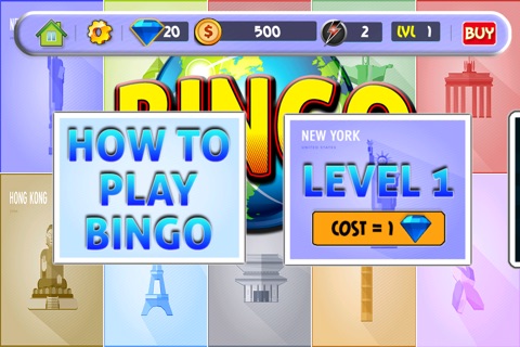 `` A Bingo World Jackpot Daub Free Blackout Coverall Cards screenshot 3
