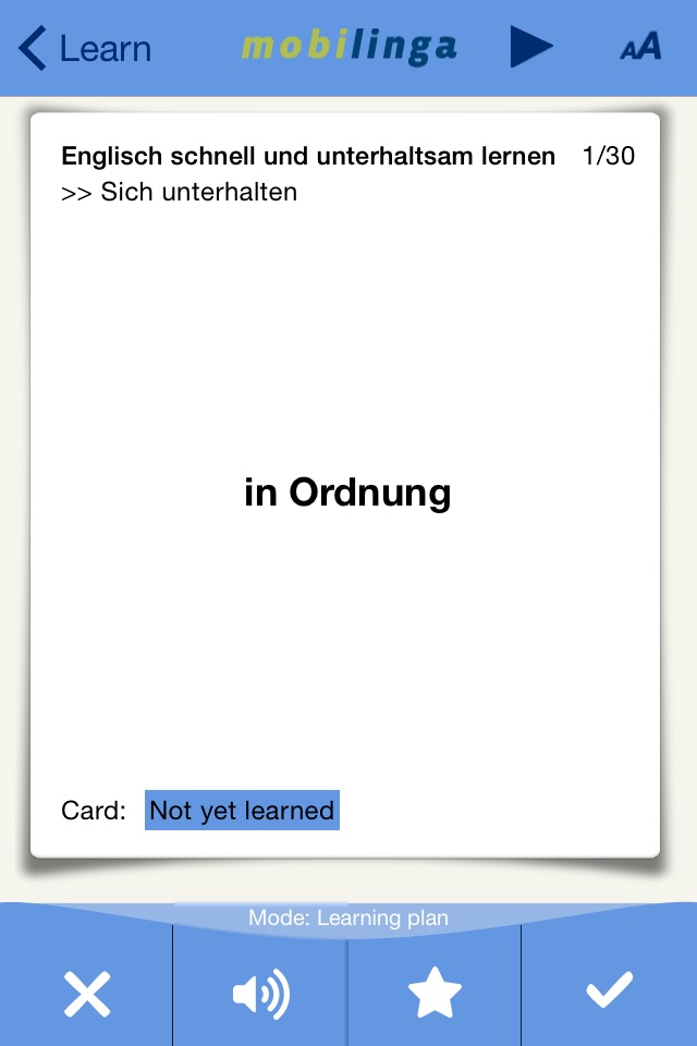 Englisch schnell und unterhaltsam lernen - Komplettlösung mit Sprachführer, Vokabeltrainer, Wörterbuch-Funktion und Quiz screenshot 2