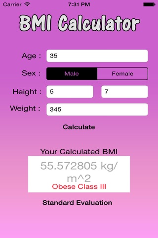 BMI Calculator-Calculate Your Body Mass screenshot 3