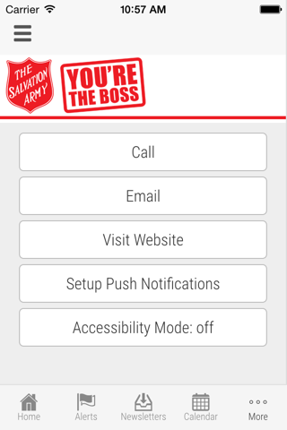 The Salvation Army You're The Boss App screenshot 4