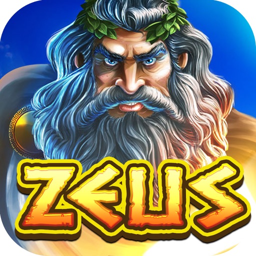 Slot in Sky and Thunder Zeus of the Ancient God Greek - Casino Vegas Slot iOS App