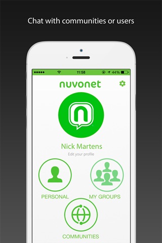 Nuvonet Messenger screenshot 2
