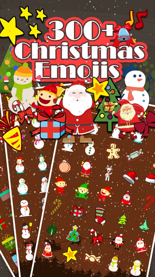 Merry Christmas Emoji - Holiday Emoticon Stickers &amp; Emojis Icons for Message Greeting by dawen