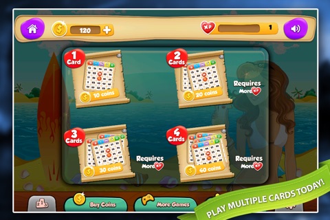Beach Bingo Free : 12 Exciting Bingo Rooms screenshot 2