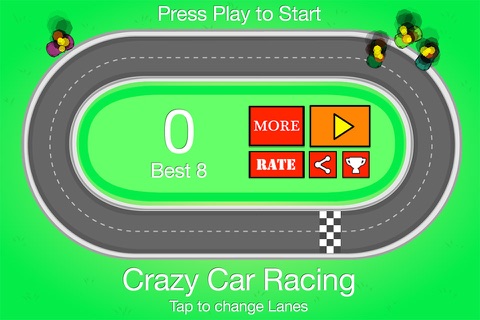Wrong Way Racing Car, Crazy Car screenshot 2