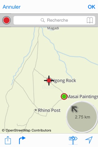 Serengeti : Offline Map. including Masaï-Mara and Ngorongoro National parks screenshot 4