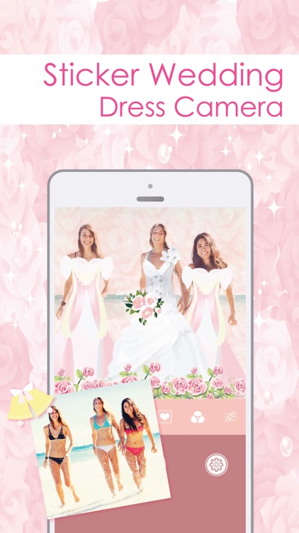 Sticker Wedding Dress Camera - selfie pic maker photo editor app