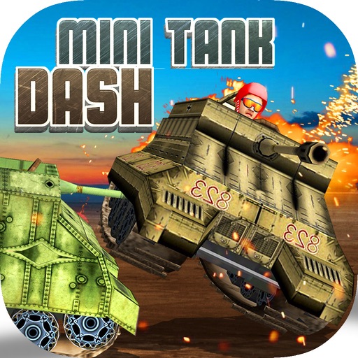 Mini Tank Dash ( 3D Game ) iOS App