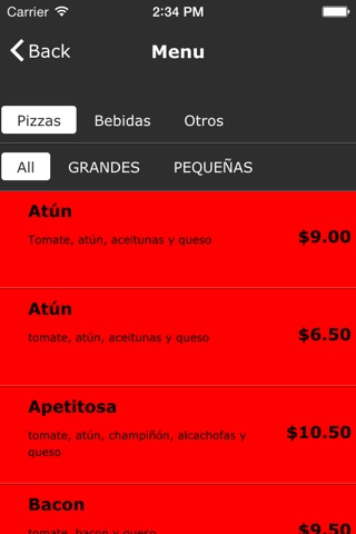 Pizzeria Gonzalez screenshot 2