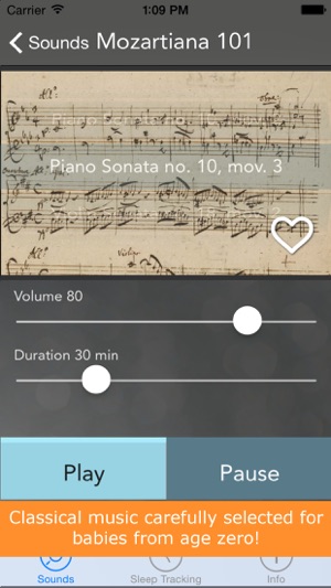 Sound Sleeper - Tot Conservatory: white noise and classical (圖4)-速報App