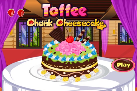 Toffee Chunk Cheesecake Decoration screenshot 3