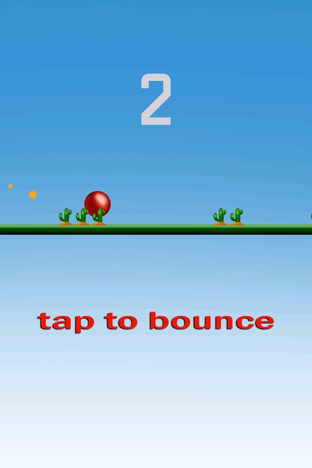 Easy Red Ball Bouncer - Bouncing Ball Endless Game! screenshot 3