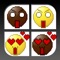 Multi Race Emoji - Custom Emojis Keyboard with Yellow & Black Smileys for All Races