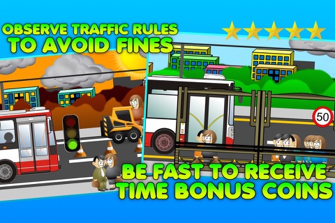 City Bus Driving Simulator 2D screenshot 2