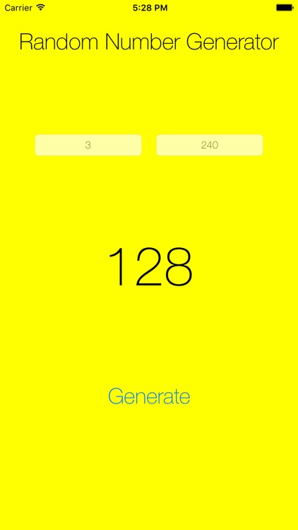 Random Number Generator - Generate Random Numbers