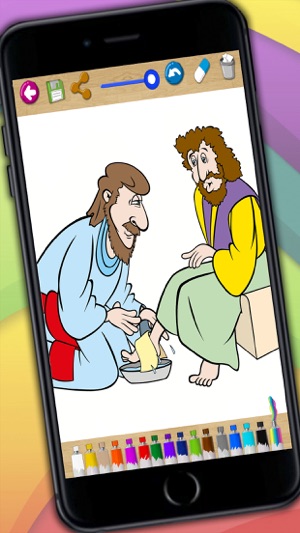 Kids paint bible coloring book - Funny drawings Bible colori(圖2)-速報App