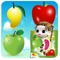 Fruits memo preschooler education game for kids