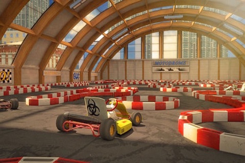 3D Go Kart Parking PRO - Full High Speed Racer Version screenshot 4