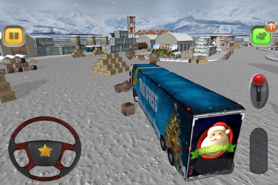 Truck Sim Xmas Edition: Holiday Lorry Driver screenshot 4
