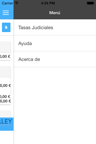 Calculo de tasas judiciales screenshot 3