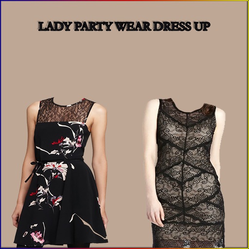 Lady Party Wear Dress Up