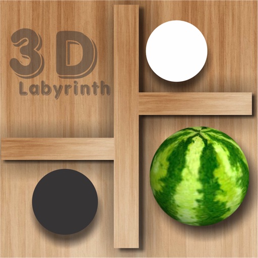 Watermelon Tilt 3D Labyrinth iOS App