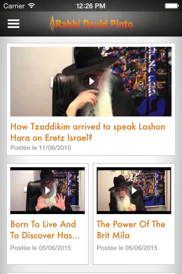 Rabbi David Pinto screenshot 4