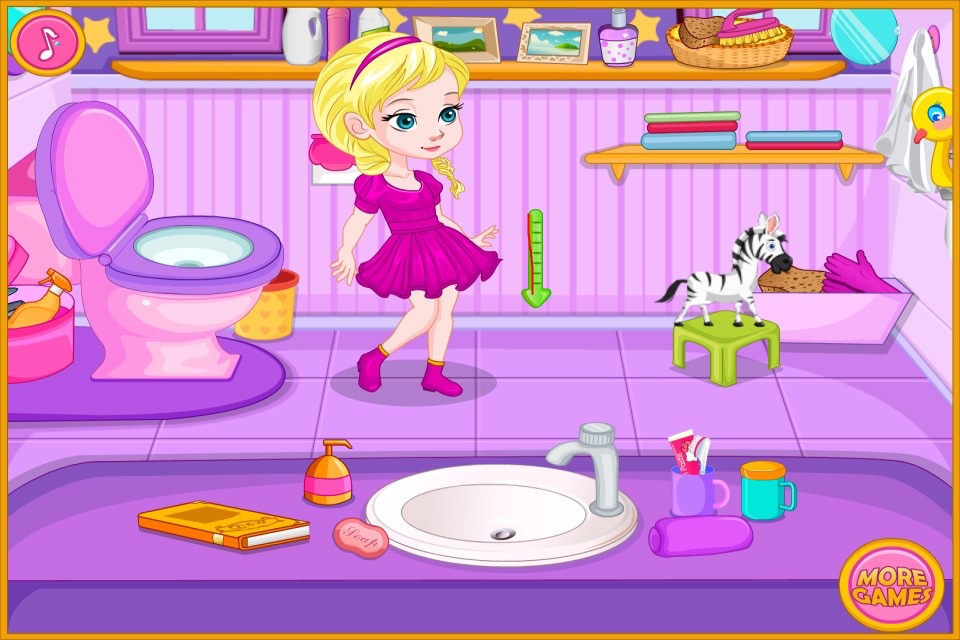 Care Baby Self - Potty,Brush,Dress up screenshot 3