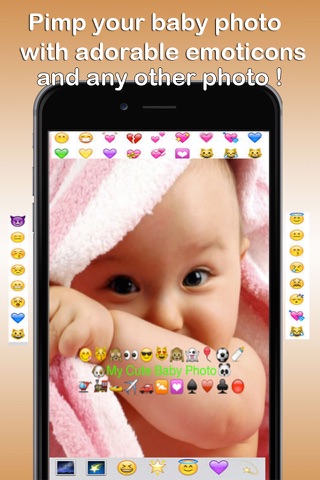 Pimp Your Photo With Emoji - Make Up Photo with Emoticons (Pro Version) screenshot 4