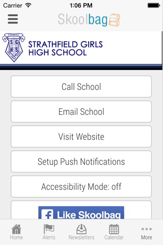 Strathfield Girls High School - Skoolbag screenshot 4