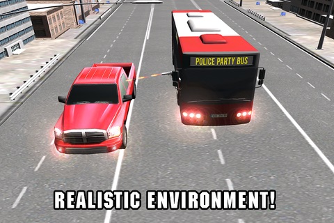Police Party Bus Racing Simulator 3D screenshot 4