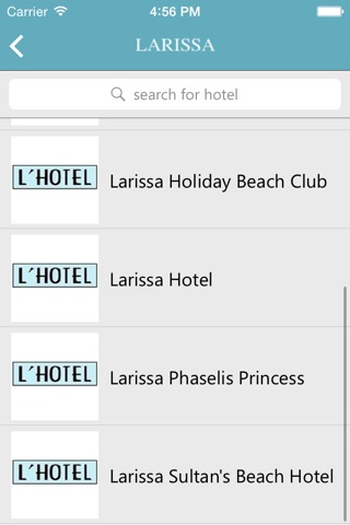 Larissa Hotels screenshot 3