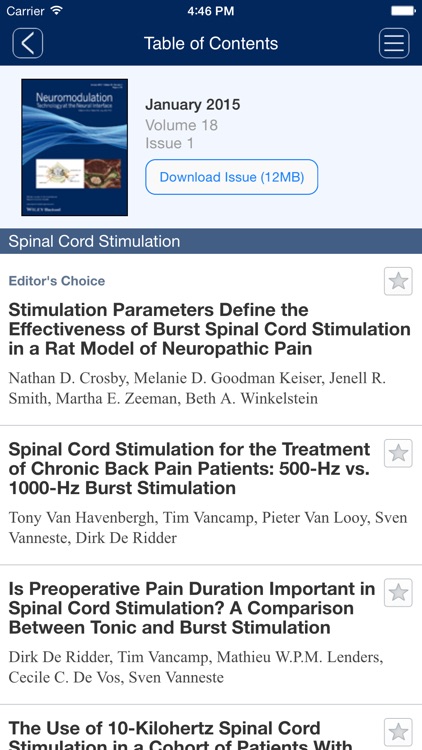 Neuromodulation: Technology at the Neural Interface