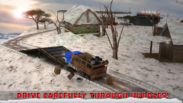 Winter Highway Truck Driver Rush 3D Simulator(圖4)-速報App