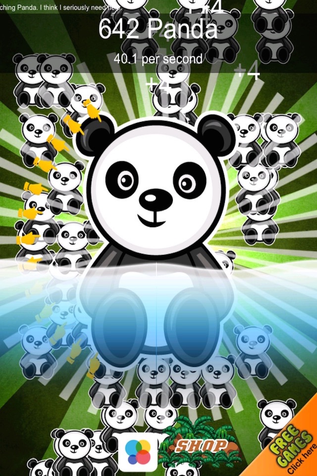 ` Panda Clicker Mania 2 - Pro Tap The Cute Heroes Puzzle Quest Lite Game screenshot 2
