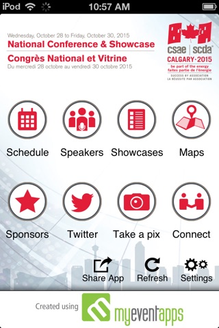 CSAE 2015 Natl Conf & Showcase screenshot 2